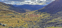 Looking back towards Vikset
