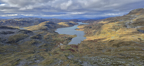 Muravatnet from the ascent to Fyresnipa