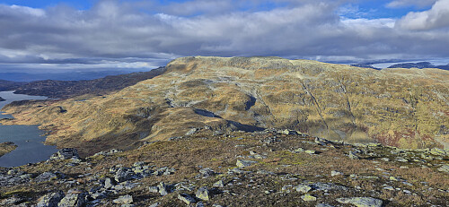 Looking back at Blåfjellet from the ascent to Fyresnipa