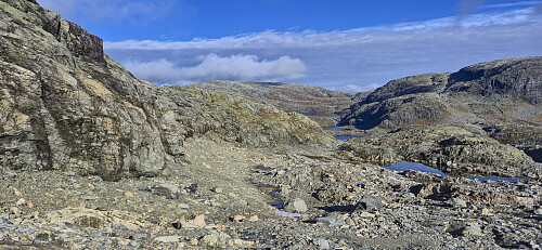 Approaching the start of the final ascent to Reinskarnuten