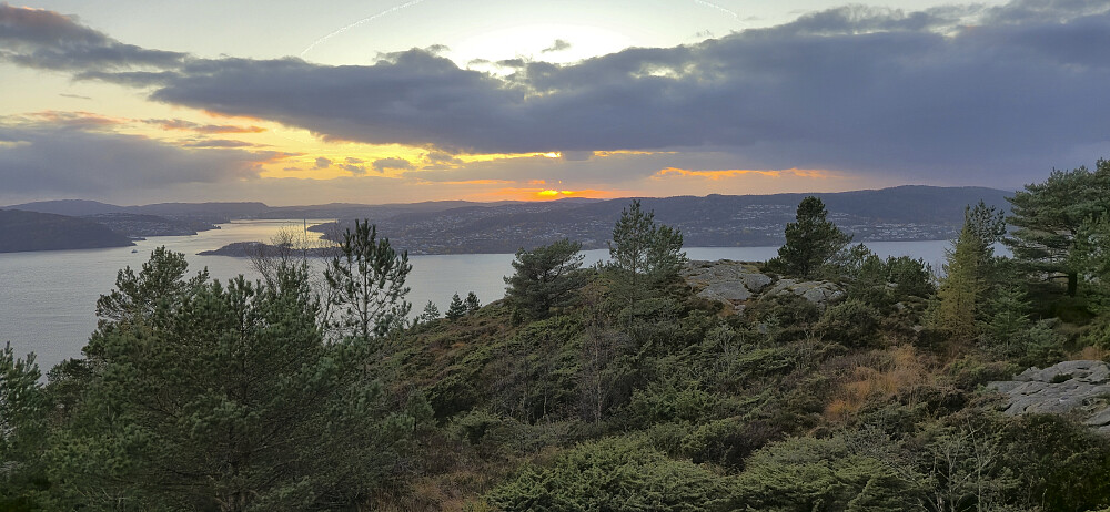 Sunset from Ørneberget