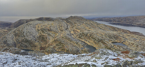 Haugane from the descent from Vetlekaldenuten