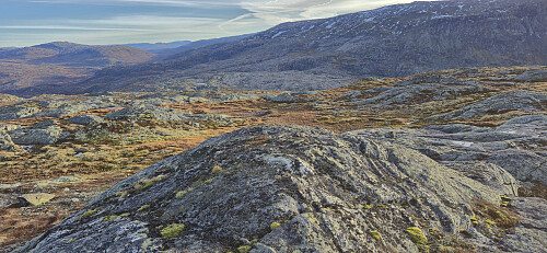 The highest point at Vatnasetenuten