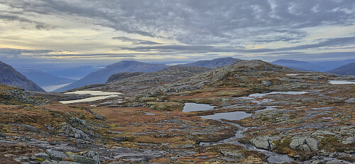 towards Bunuten from west of Storavatnet