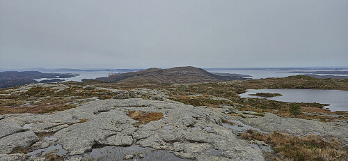 Midtbøfjellet from Lifjellet