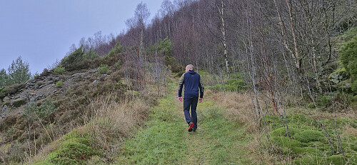 The start of the trail