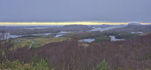 Mjømnefjellet/Piltevarden from the descent