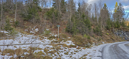 Leaving the gravel road