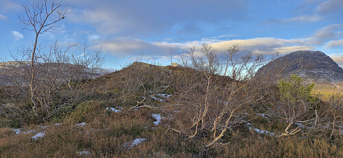 The summit of Langelihøgdi with Skamdalshorgi to the right