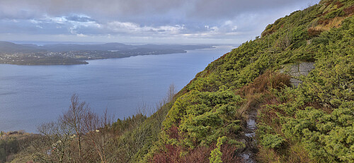 Askøy and Herdlefjorden from the ascent