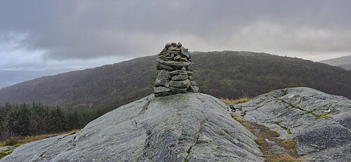 Heslevarden just northeast of Nordgardsfjellet
