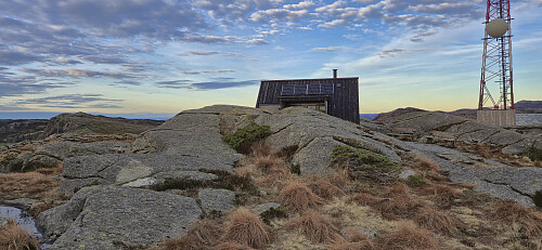 The highest point at Alvanuten