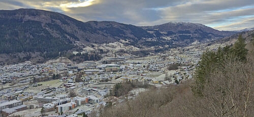 Fosshaugane from Kongaberget