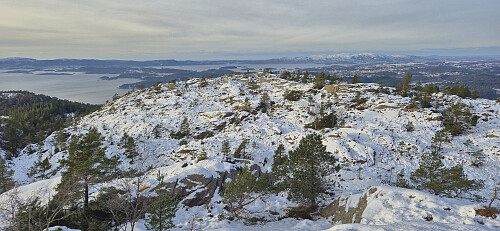 Looking back at Grønafjellet