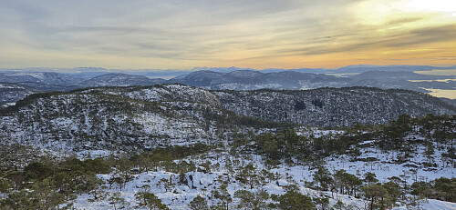 Southeast from Folldalshaugane