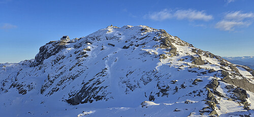 The final ascent to Stovegolvet