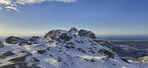 Looking back at Stovegolvet Turisthytte