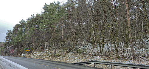 Botnahaugen from the main road
