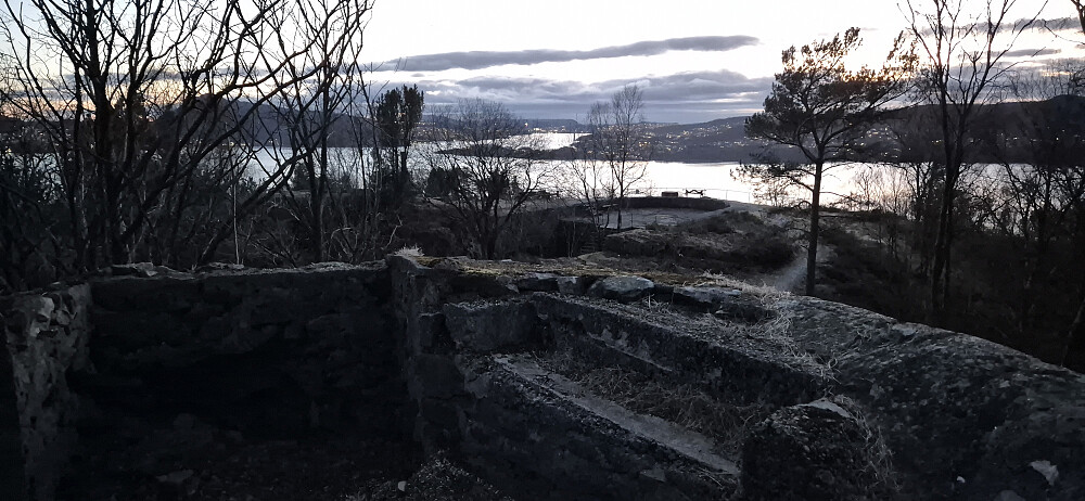 The new and improved view from the highest point at Hellefjellet