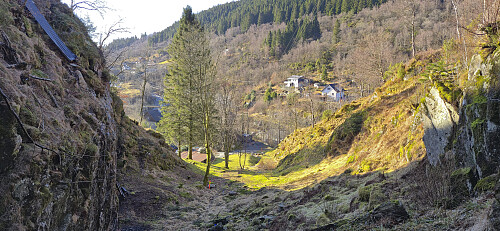 The final descent from Ørnatua