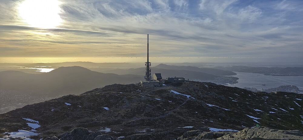 Ulriken Vest from the highest point at Ulriken