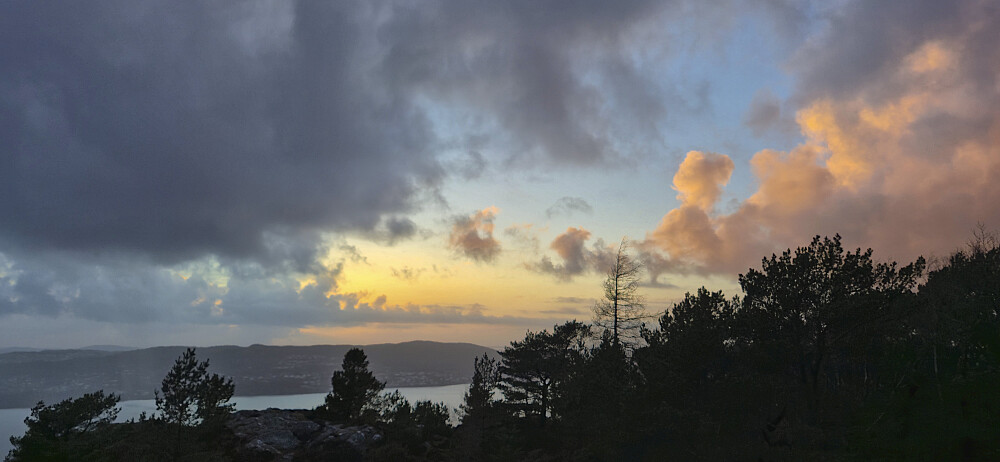 Sunset from Ørneberget