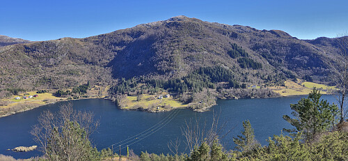 Vardehaugen from near the summit of Storeholten