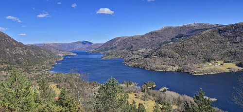 Eidsfjorden from Storeholten