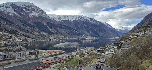 Odda from the ascent