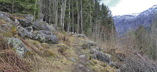 The trail to Ragdebu