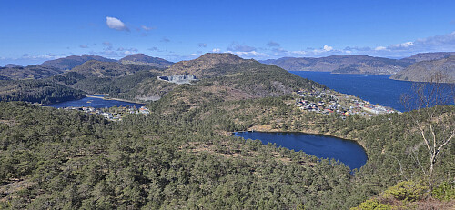 Hetlebakksåkta from Sjurstonipa