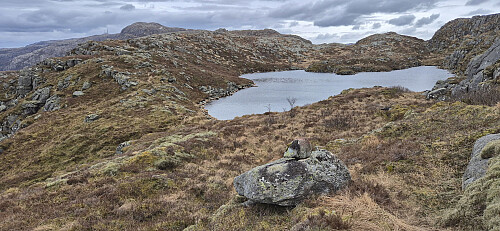 Trying to follow the markers towards Kvitebergnova