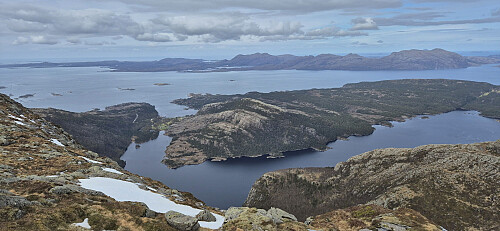Trogfjellet from southwest of Kvitebergnova