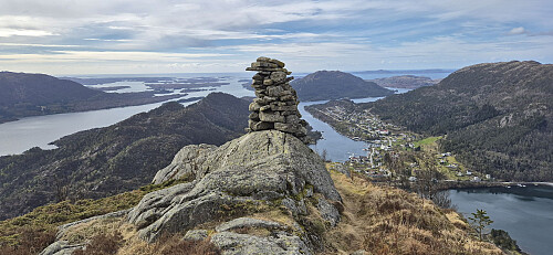 The cairn at Flogefjellet