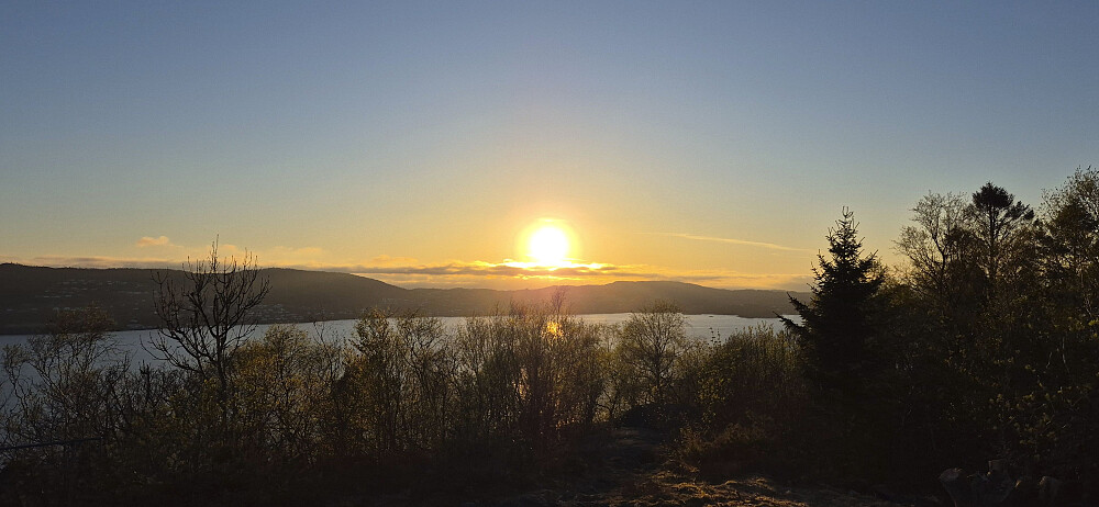Sunset from Hellen festning