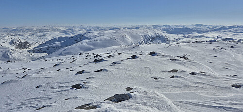 Looking back at Luranuten from Ramnabergnuten