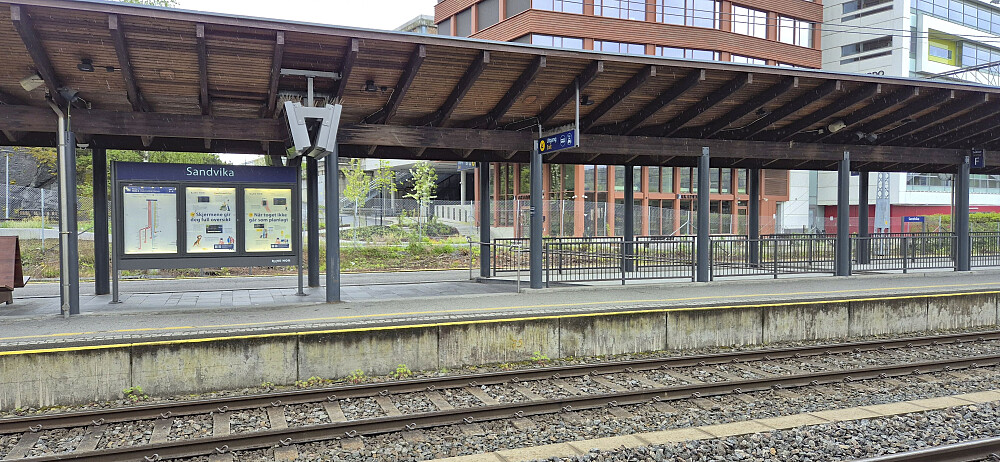 Sandvika train station