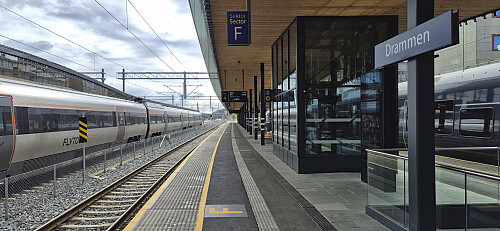 Starting out from Drammen train station