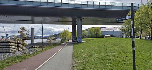 The first signs for Nordbykollen