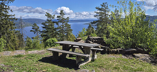 The view from Speiderhytta