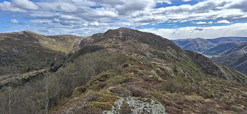Svabergfjellet from Flolifjellet