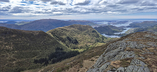 Flolifjellet from the descent from Ormekletten