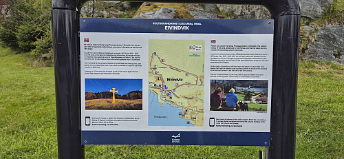 The culture walk in Eidvindvik