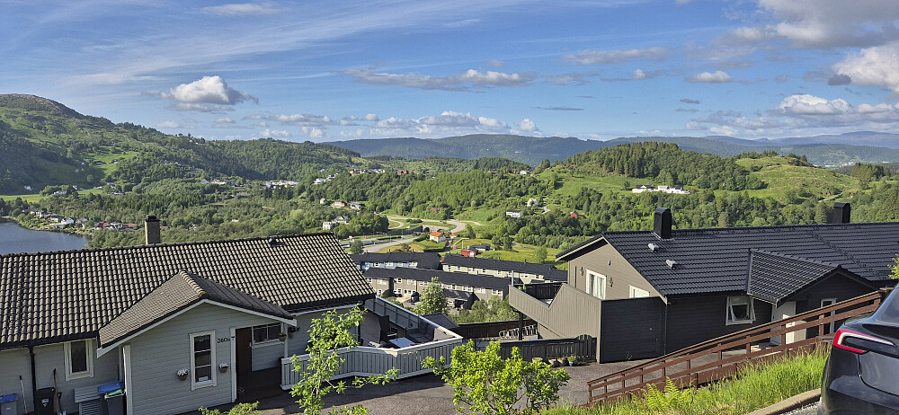 Vågsbotn from Langarinden