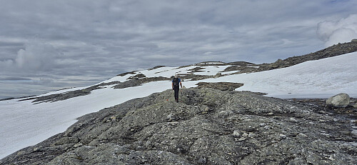 Approaching the summit of Nipahøgdi