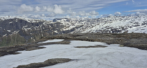 Skipanuten and Øykjafonn from Nipahøgdi