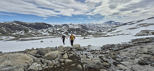 Descending towards Floksefonnvatnet