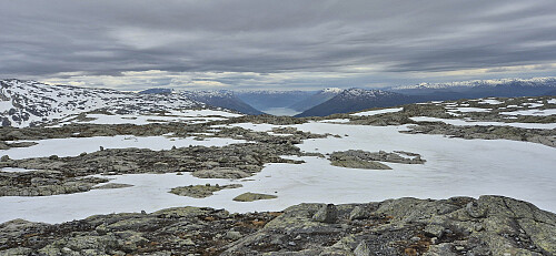 Eidfjorden from Kyrelvfjellet