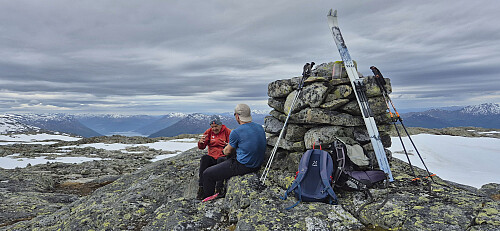 Petter and Endre at Kyrelvfjellet