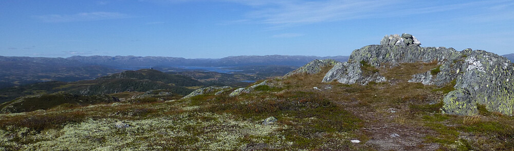 Toppen på Løyningnuten 